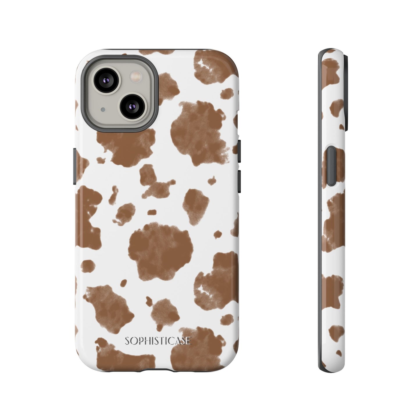 Holy Cow in Brown - iPhone Case