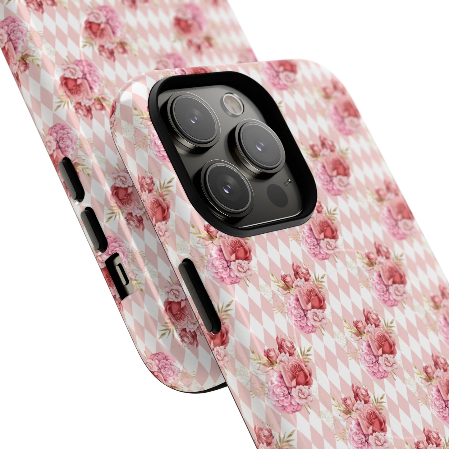 Rose Diamond Romance in Juliette - Magsafe Phone Case