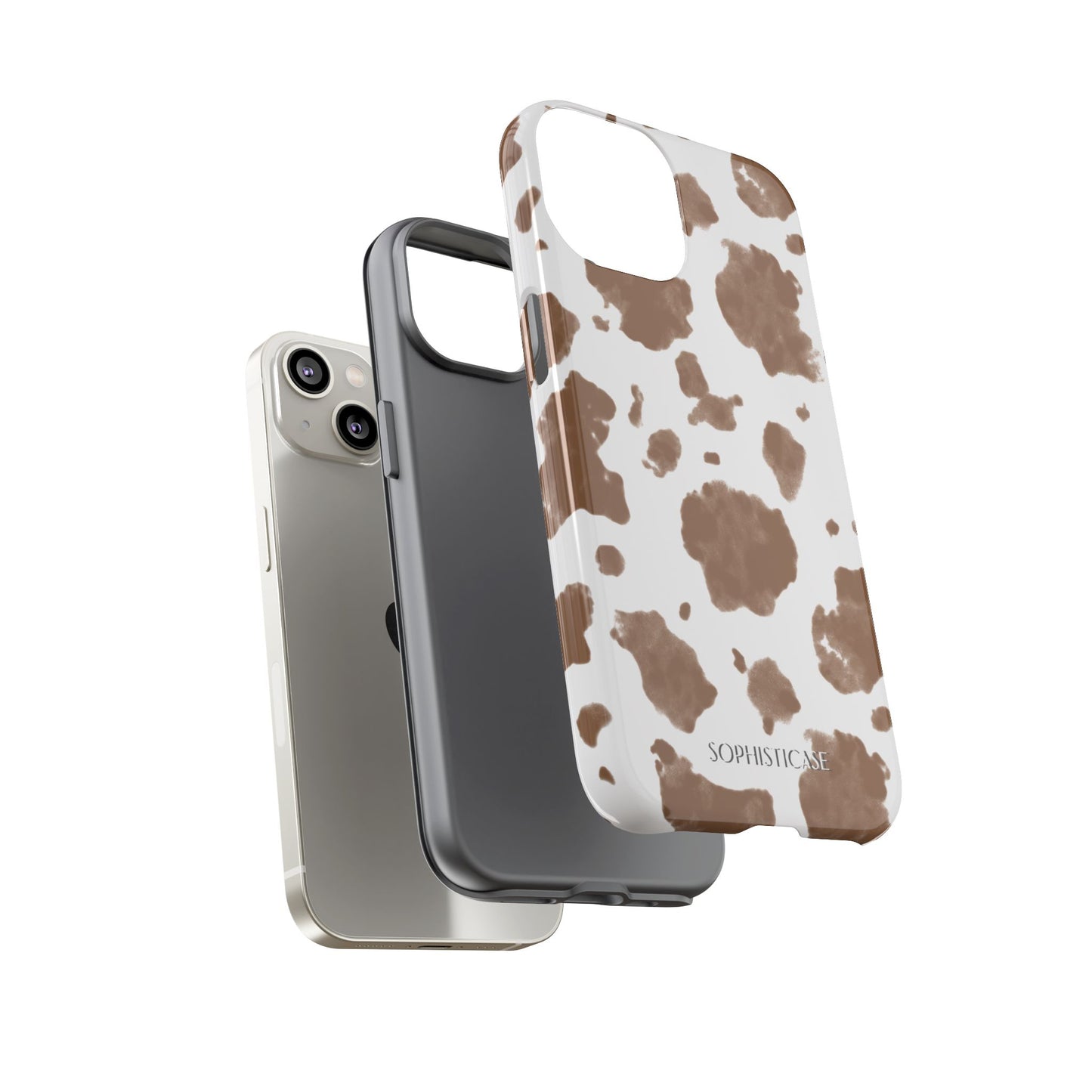 Holy Cow in Brown - iPhone Case