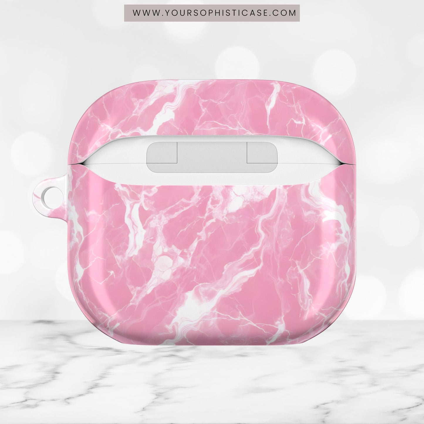 AirPod Cases - Marble Crush in Pink