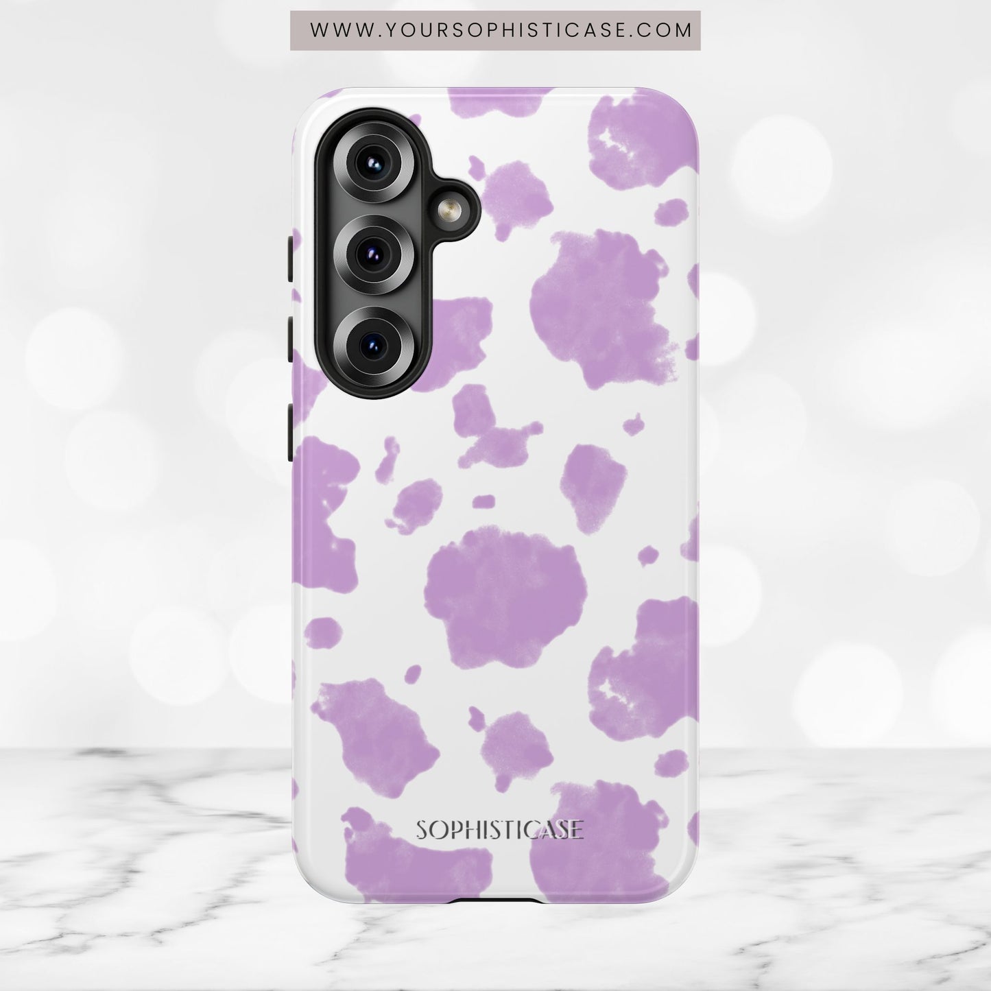 Holy Cow in Purple - Tough Phone Case