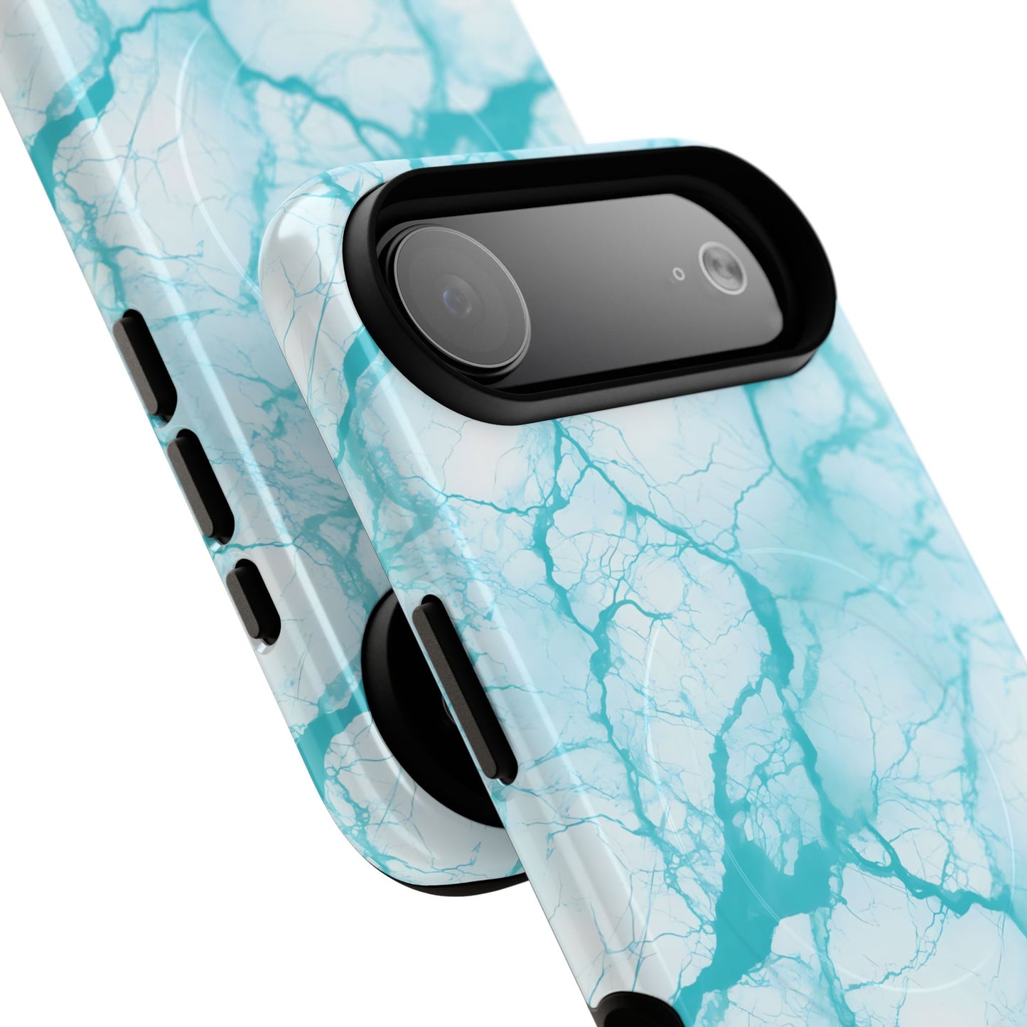 Marble Opulence in Aqua - Magsafe Case
