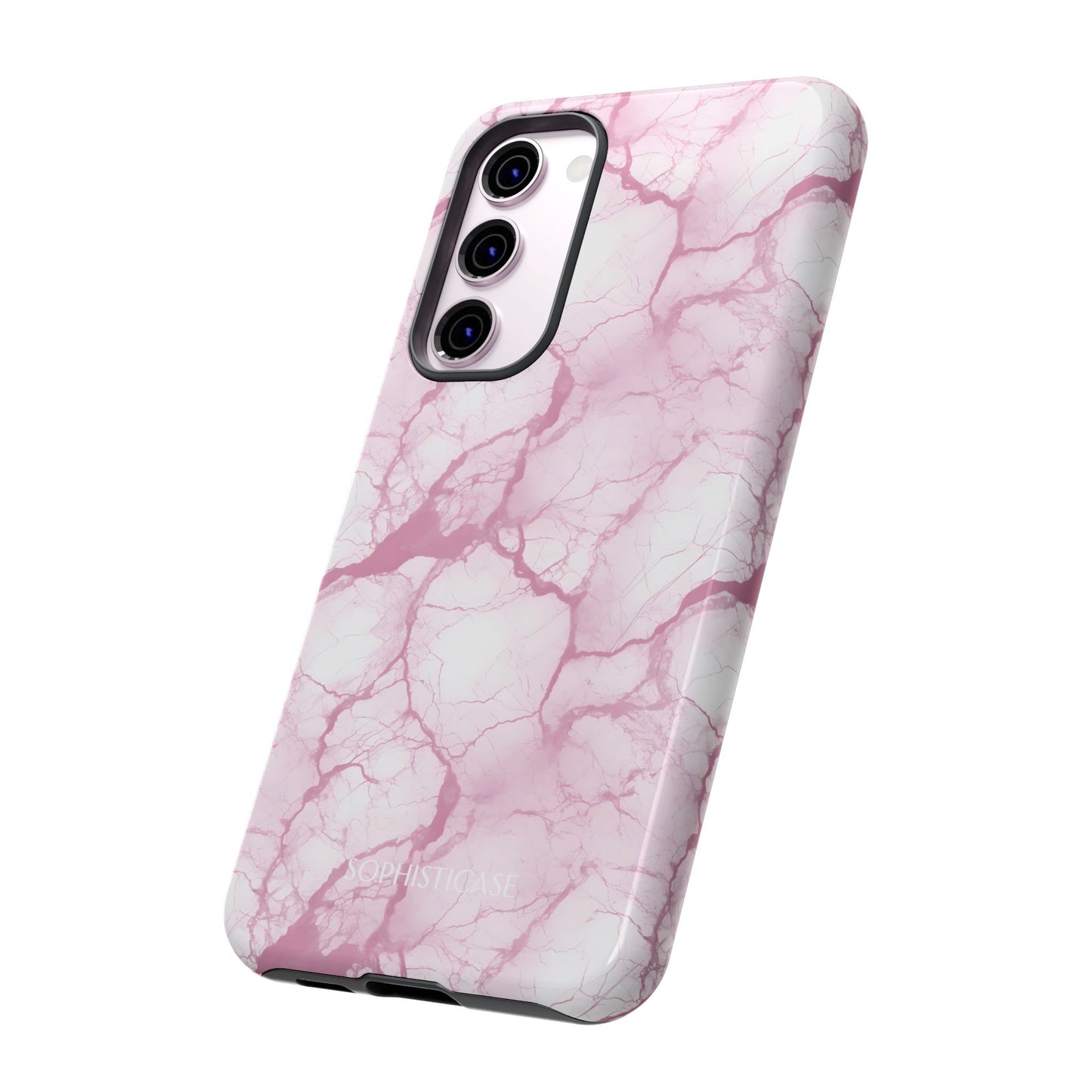 Marble Opulence in Pink - Tough Phone Case