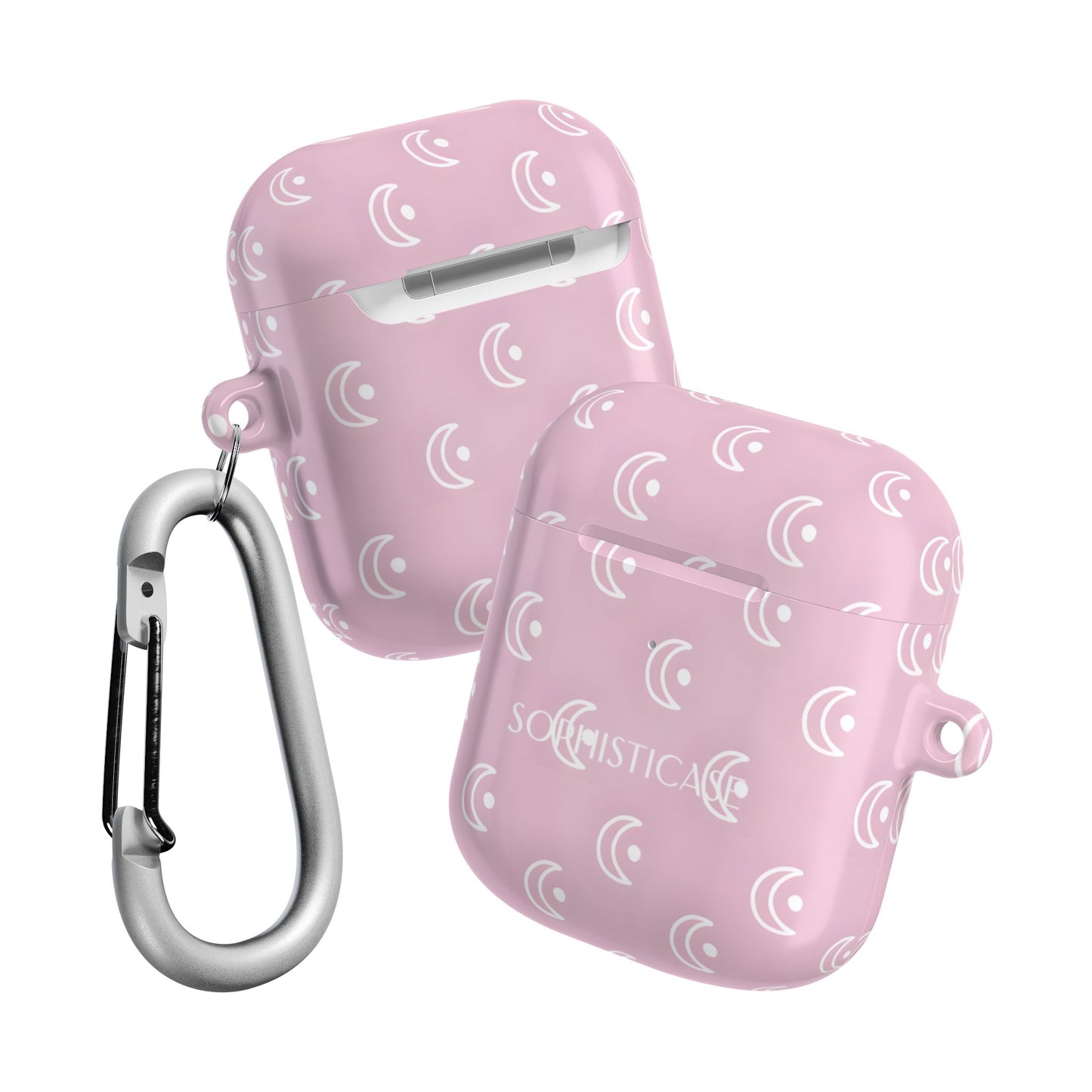 AirPod Cases - Moon Phase in Pink