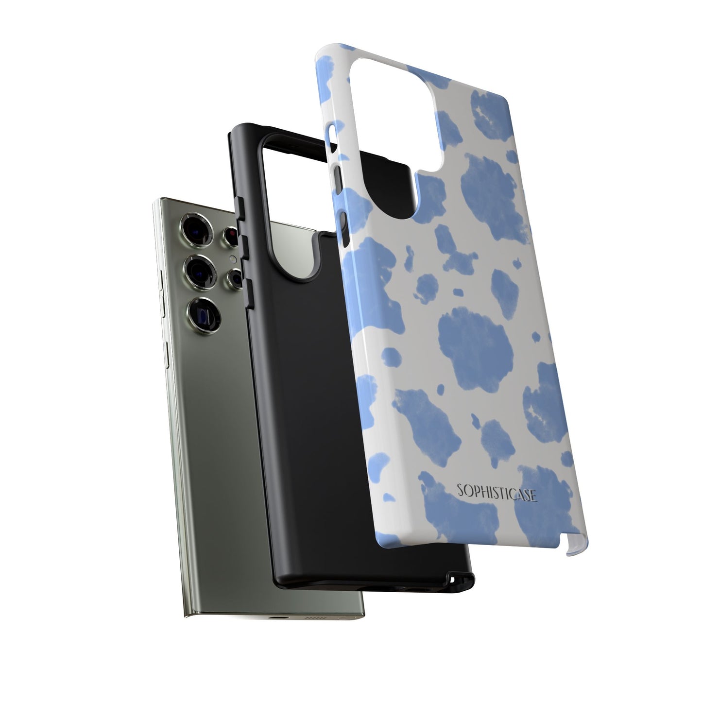 Holy Cow in Blue - Tough Phone Case