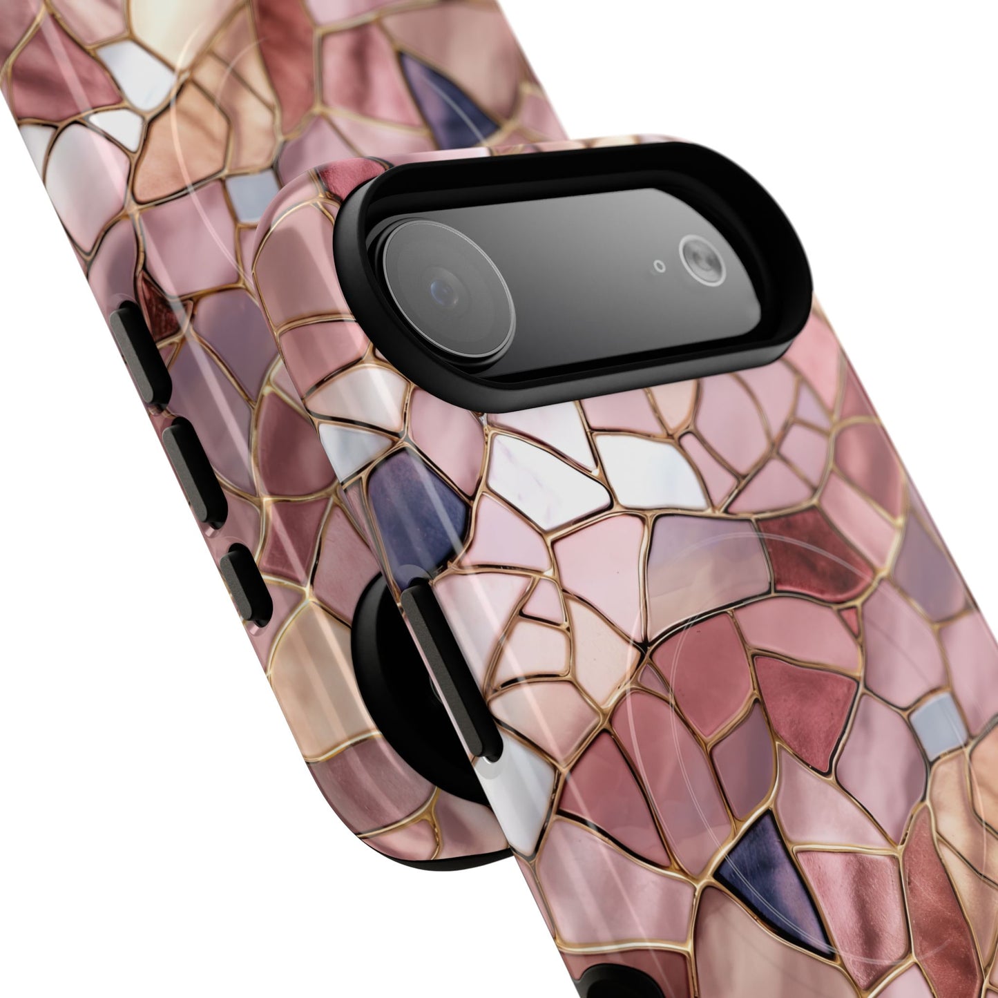 Rose' Runway in Pink Mosaic - Magsafe Case