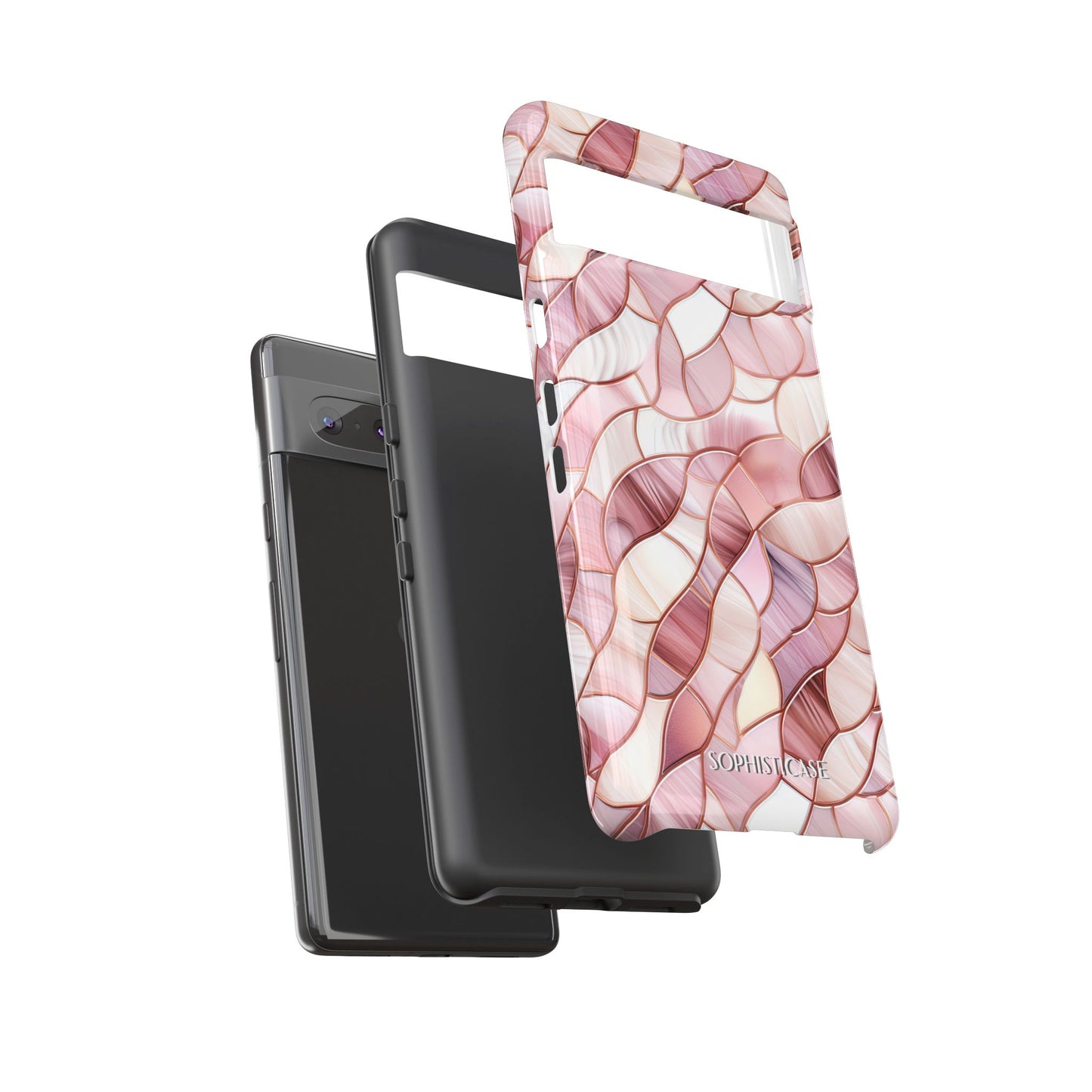 Rose' Runway in Sweet Mosaic - Tough Phone Case