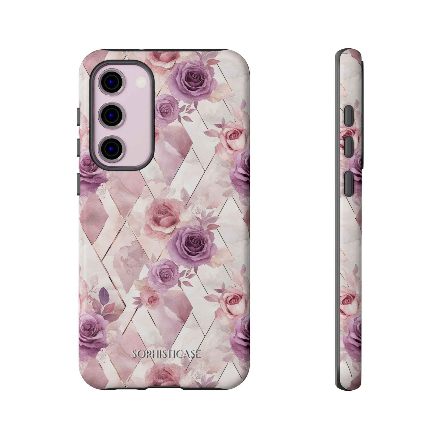 Royal Floral in Mauve Rose - Tough Phone Case