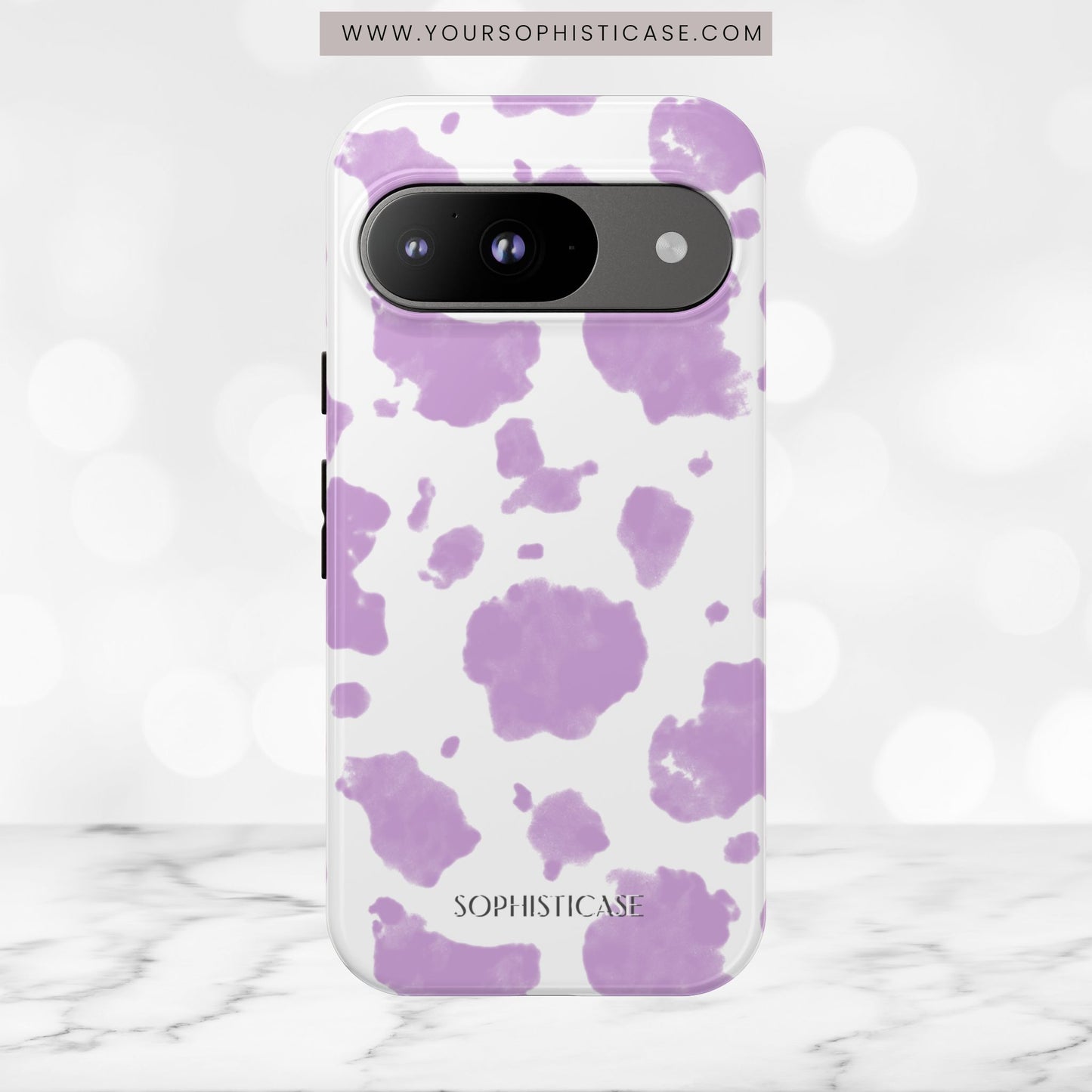 Holy Cow in Purple - Tough Phone Case