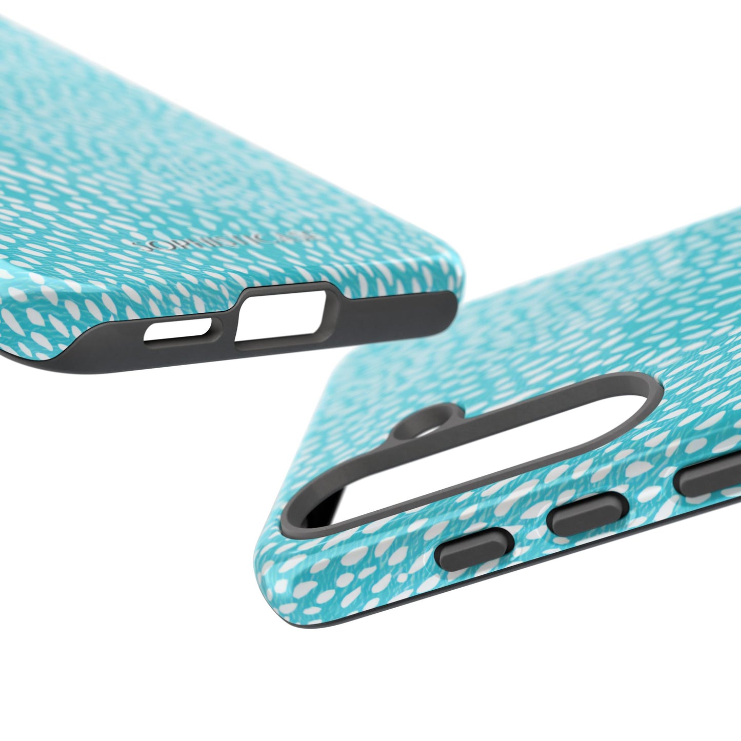 Oh Deer! in Aqua - Tough Phone Case