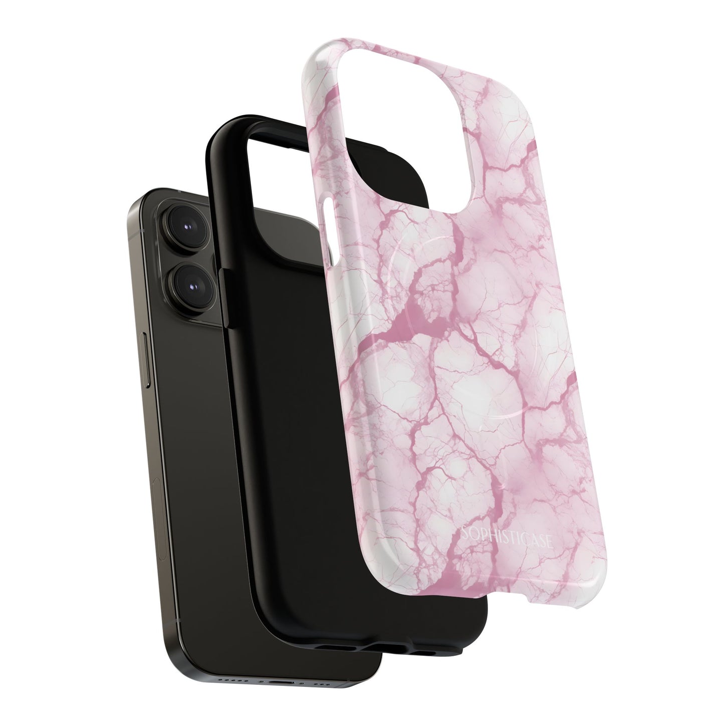 Marble Opulence in Pink - Magsafe Case