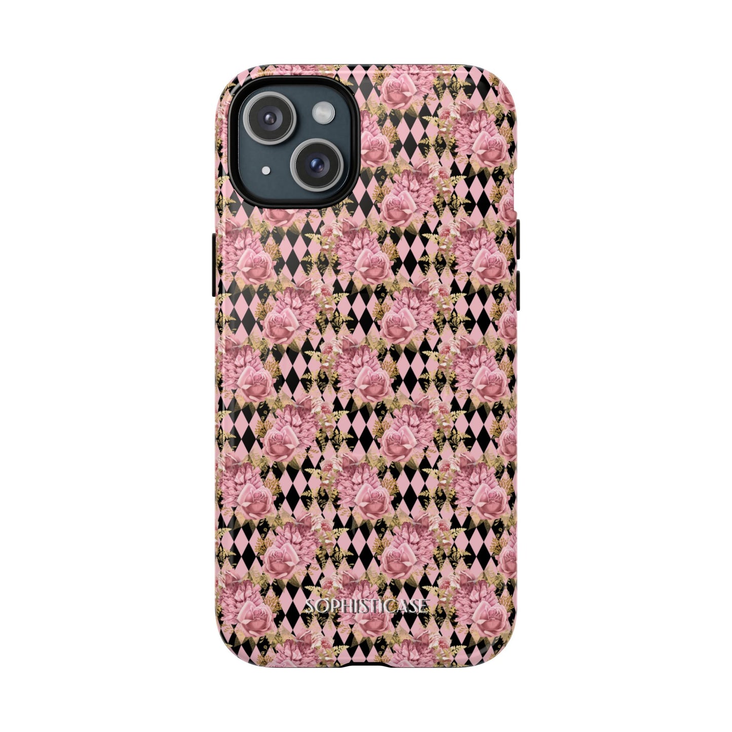 Rose Diamond Romance in Valentina - Magsafe Phone Case