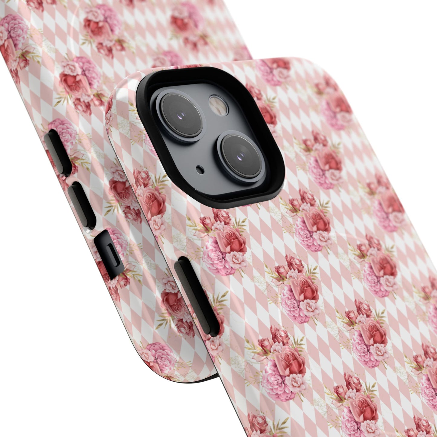 Rose Diamond Romance in Juliette - Magsafe Phone Case