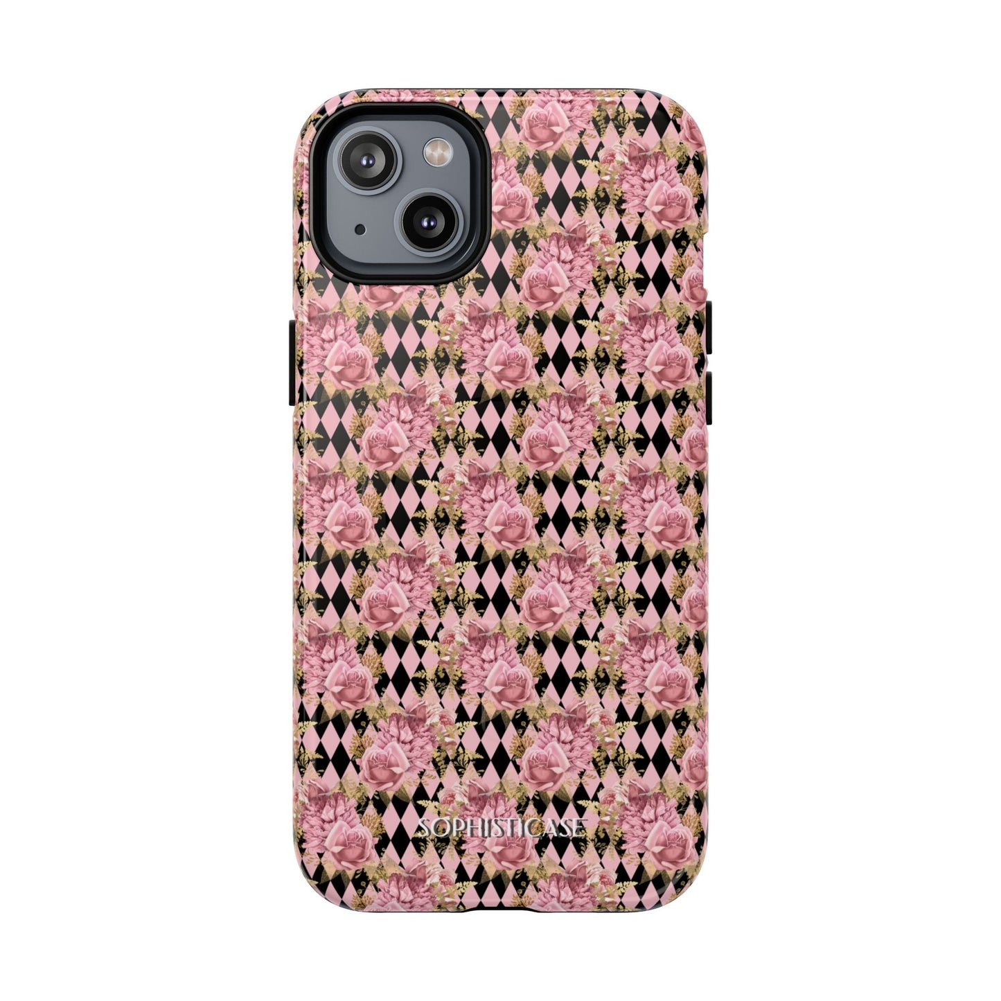 Rose Diamond Romance in Valentina - Magsafe Phone Case