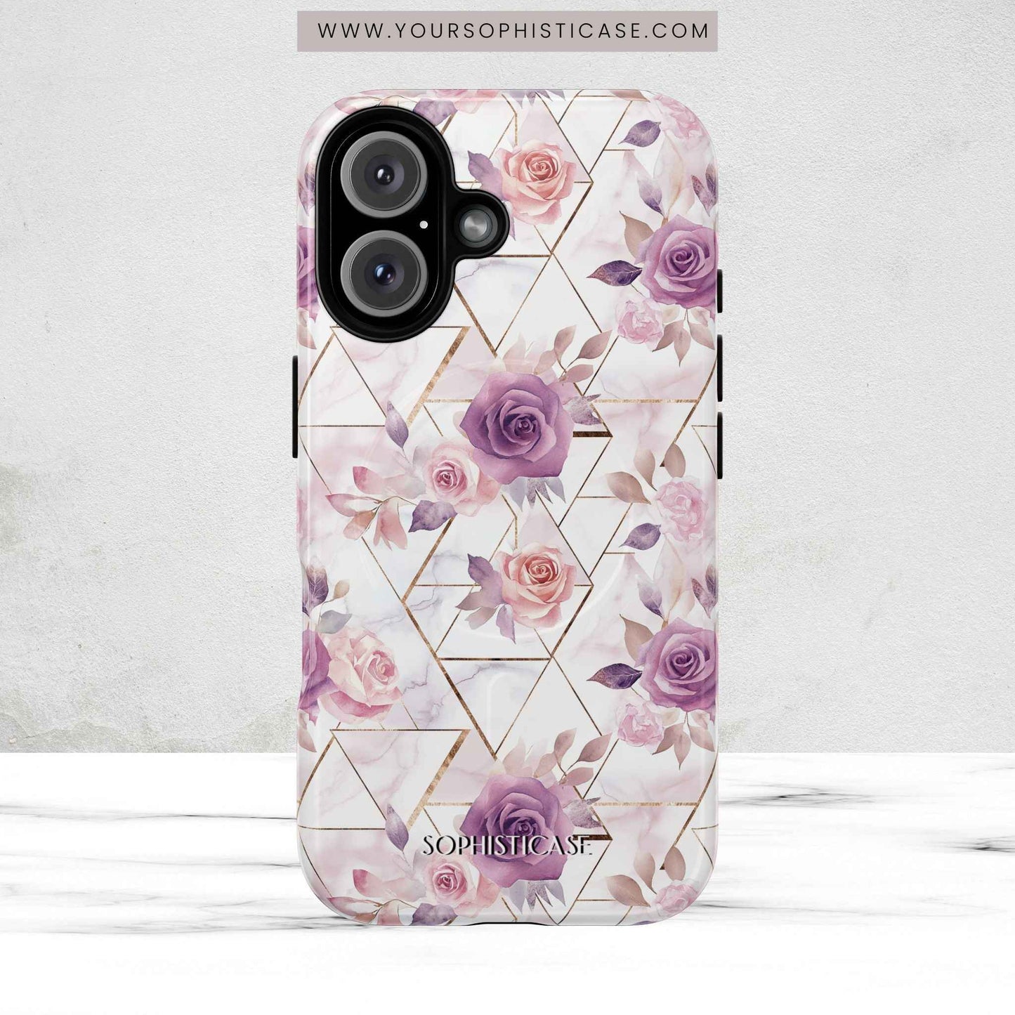 Royal Floral in Rose Royale - iPhone Magsafe Case