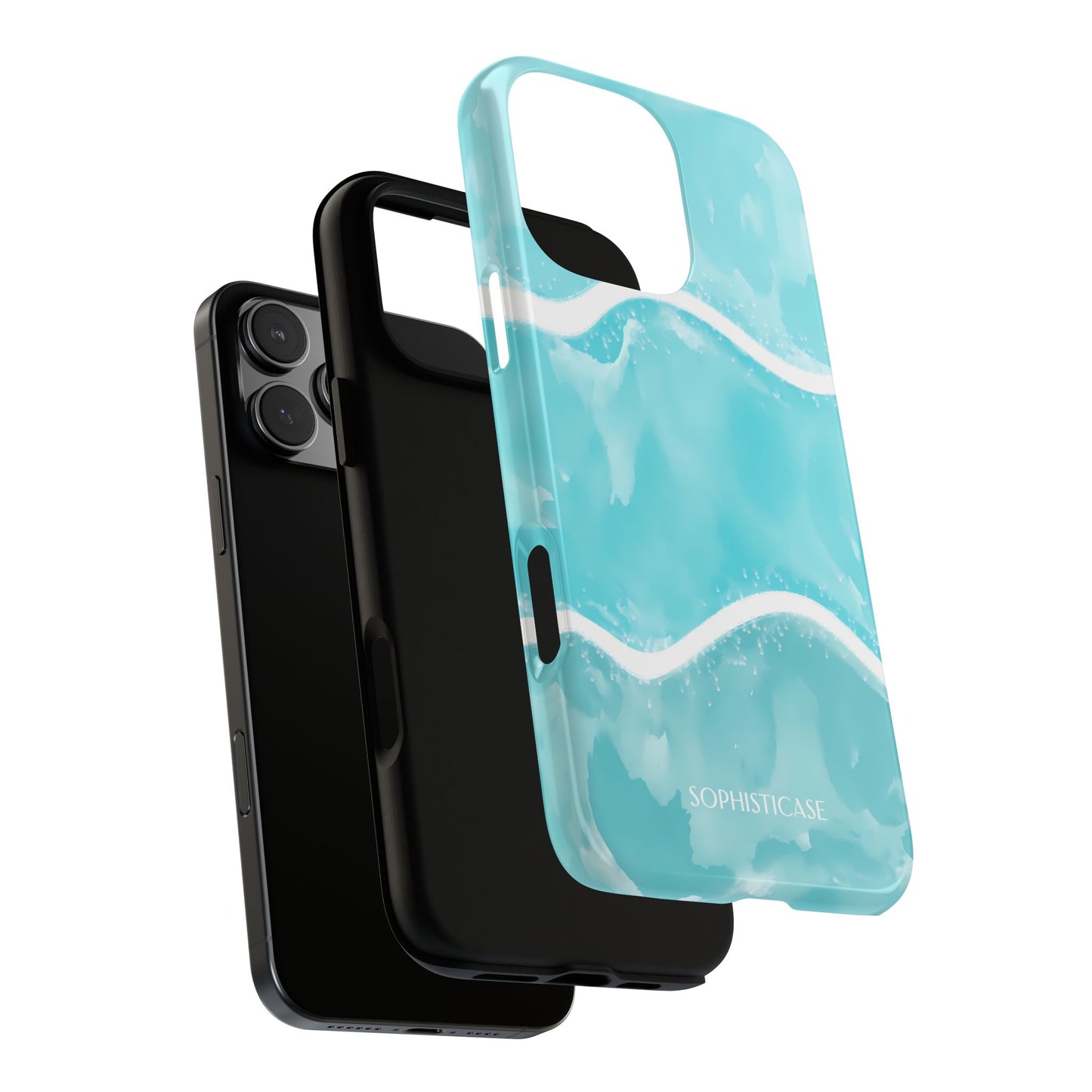 Serenity in Aqua - iPhone Case