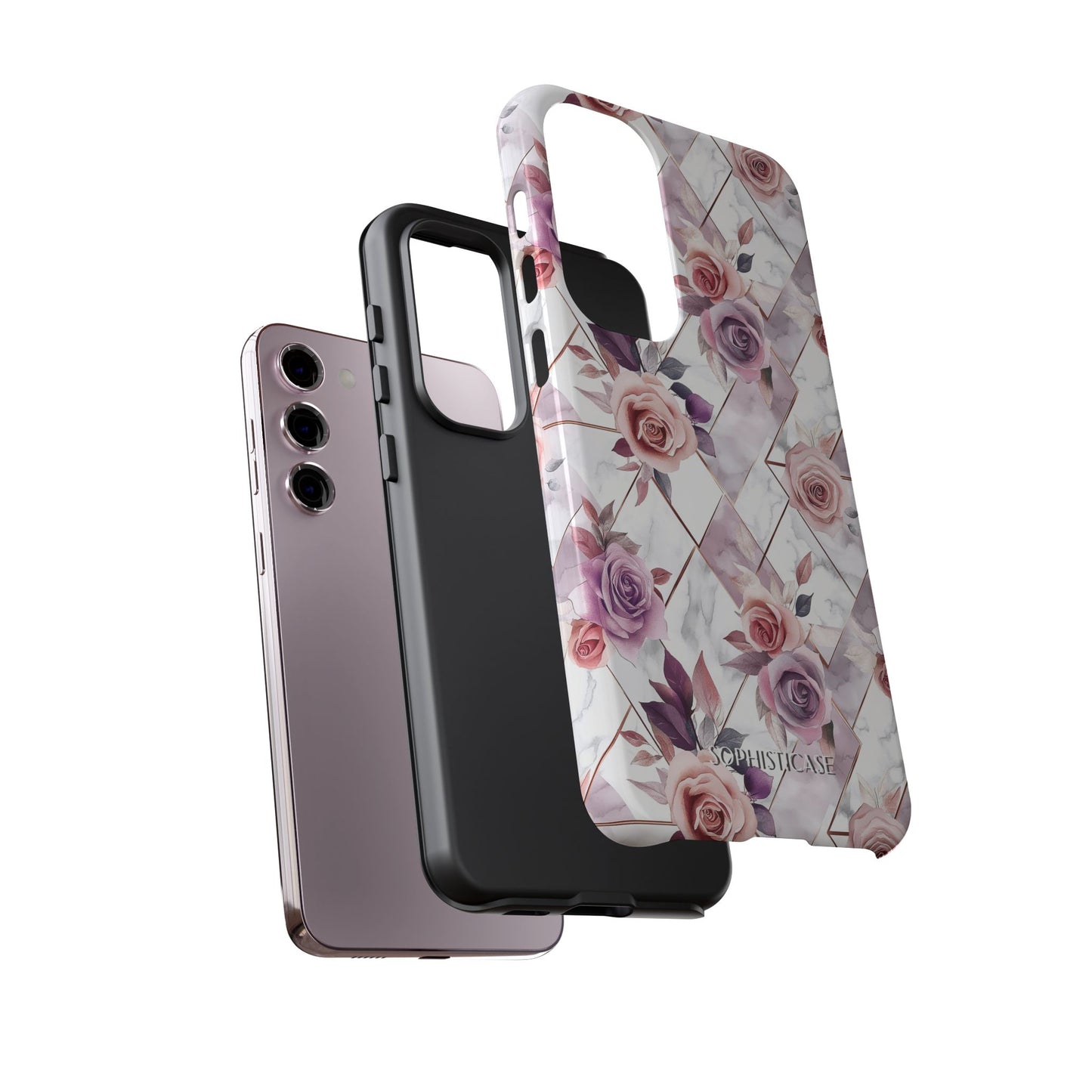 Royal Floral in Blush Manor - Tough Phone Case