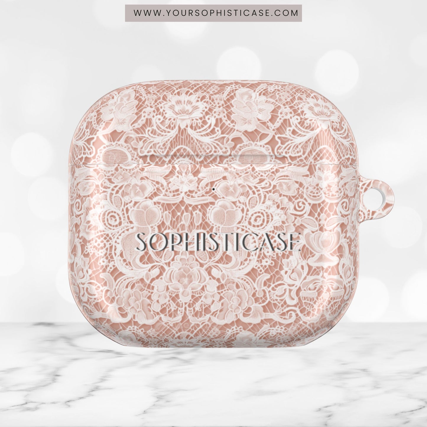 AirPod Cases - Luxe Lace in Brown