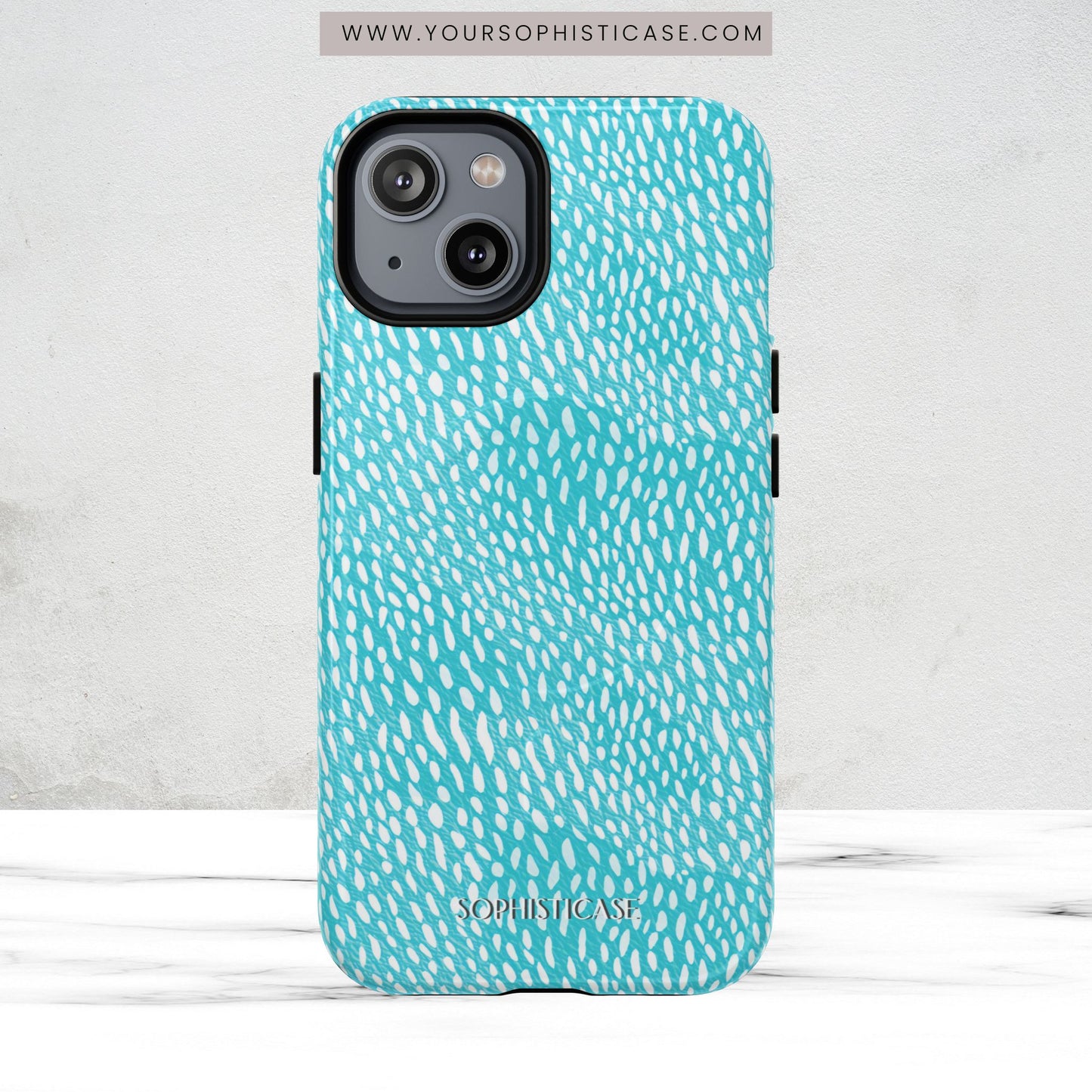 Oh Deer! in Aqua - Magsafe Case