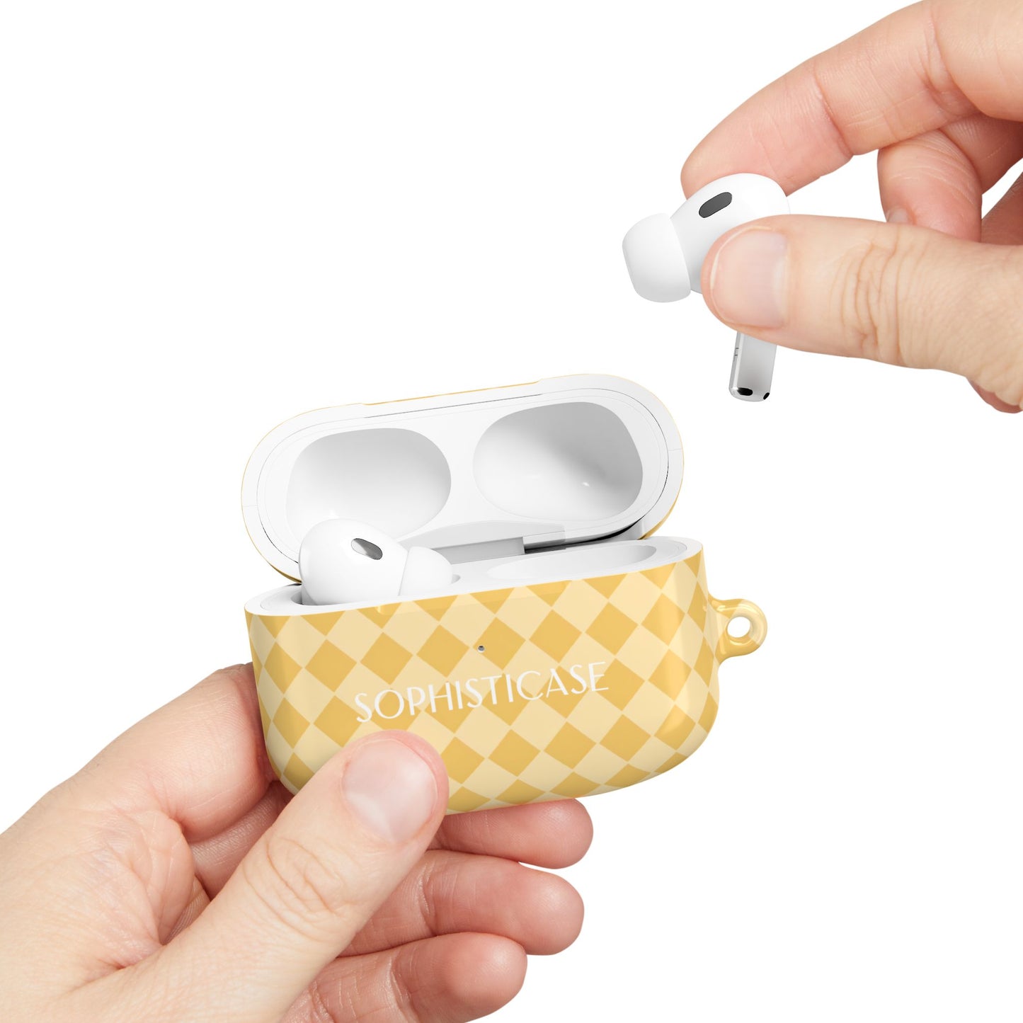 AirPod Cases - Diamond Diva in Mustard