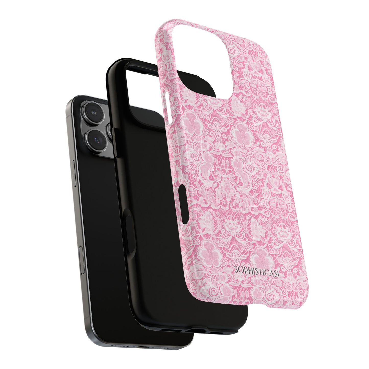 Luxe Lace in Pink - Magsafe Case