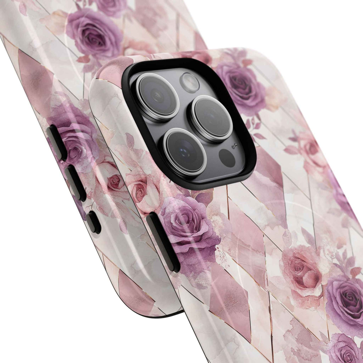 Royal Floral in Mauve Rose - iPhone Magsafe Case