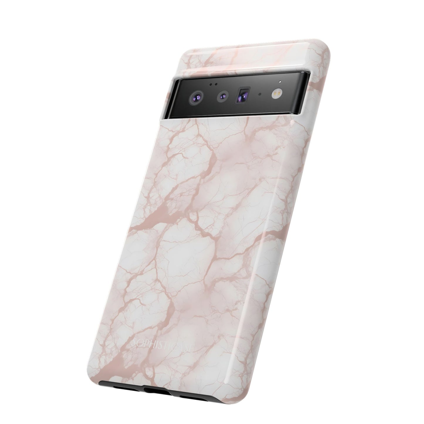 Marble Opulence in Neutral Beige - Tough Phone Case