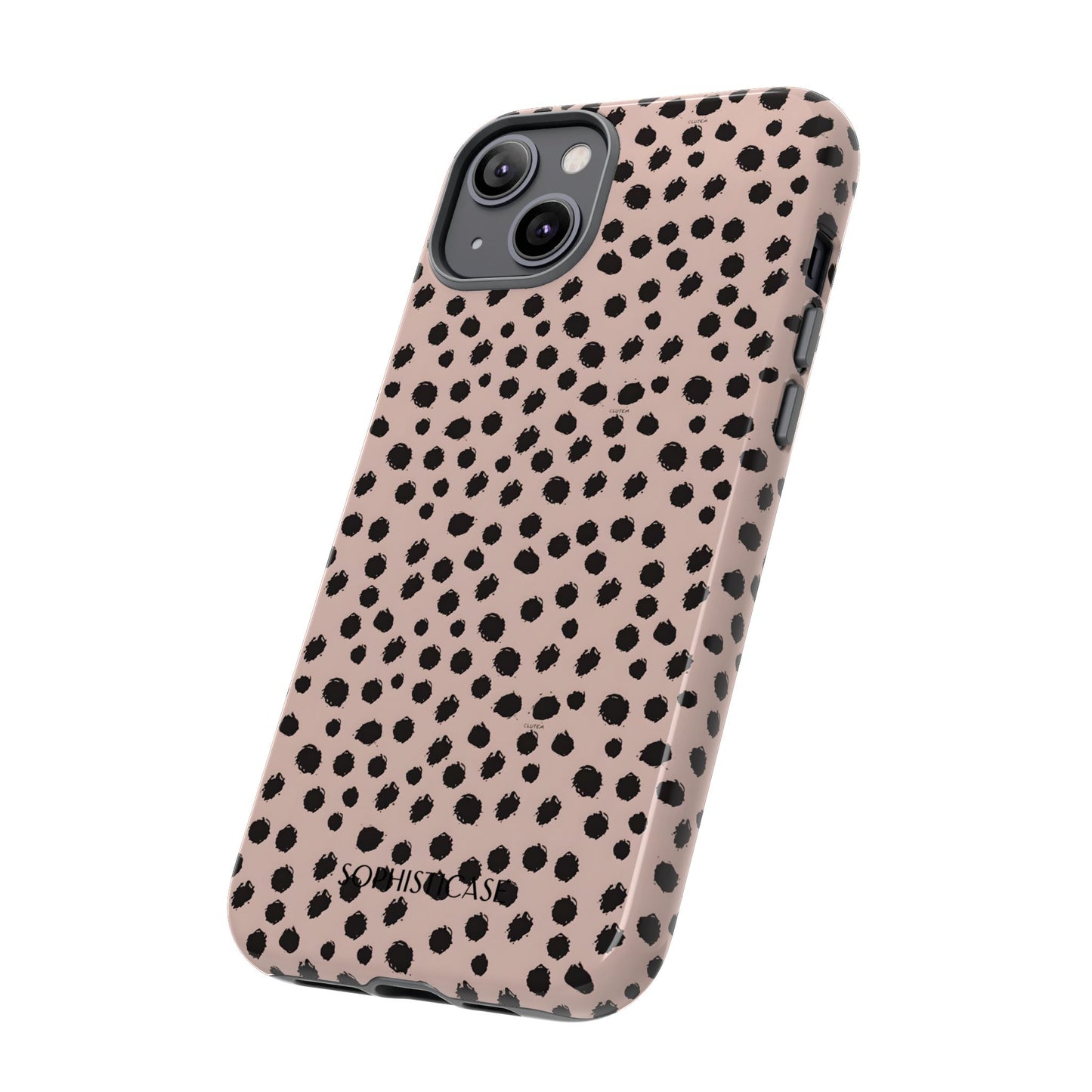 Cheetahs and Liars in Light Brown - iPhone Case