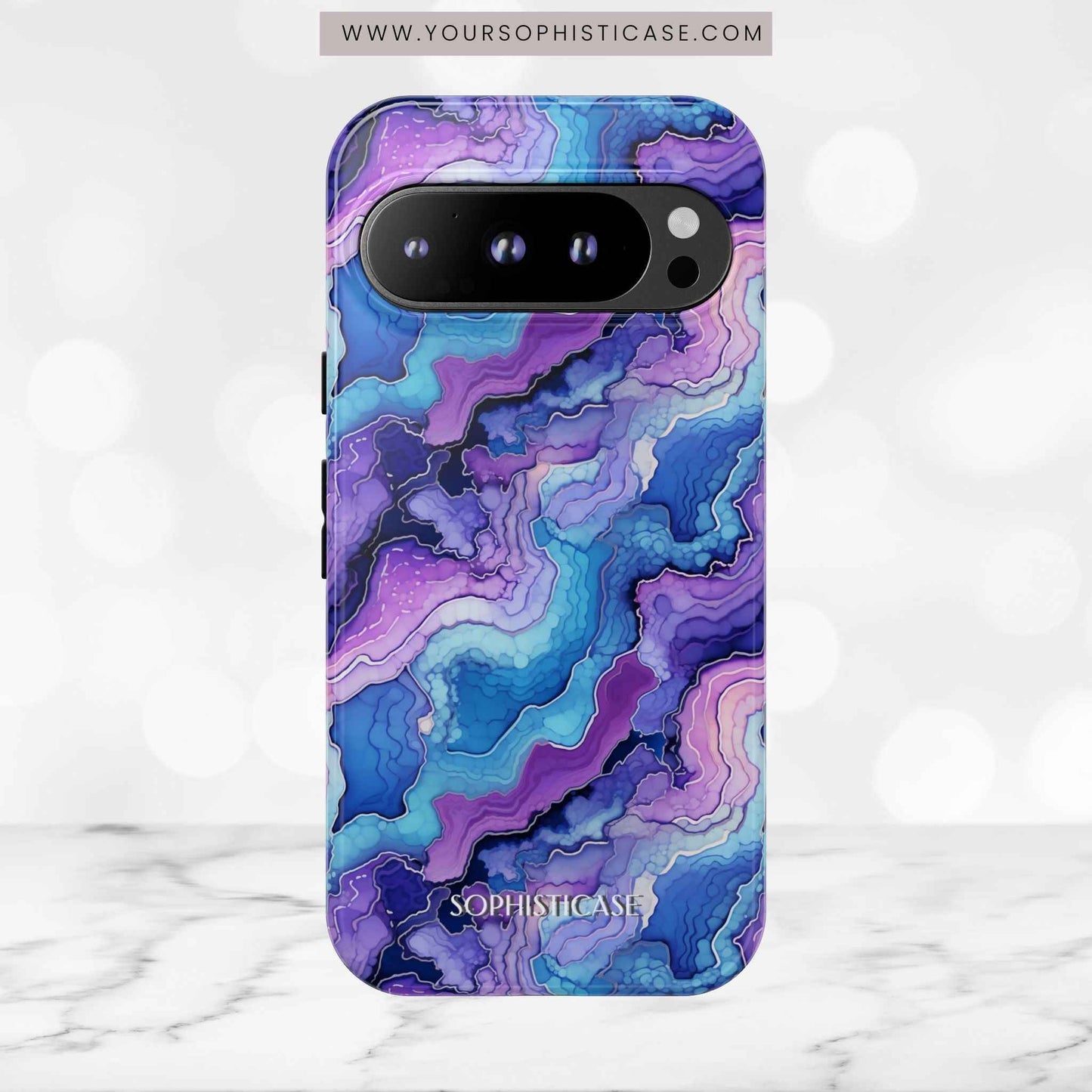 Nightstone in Indigo Tide - Tough Phone Case