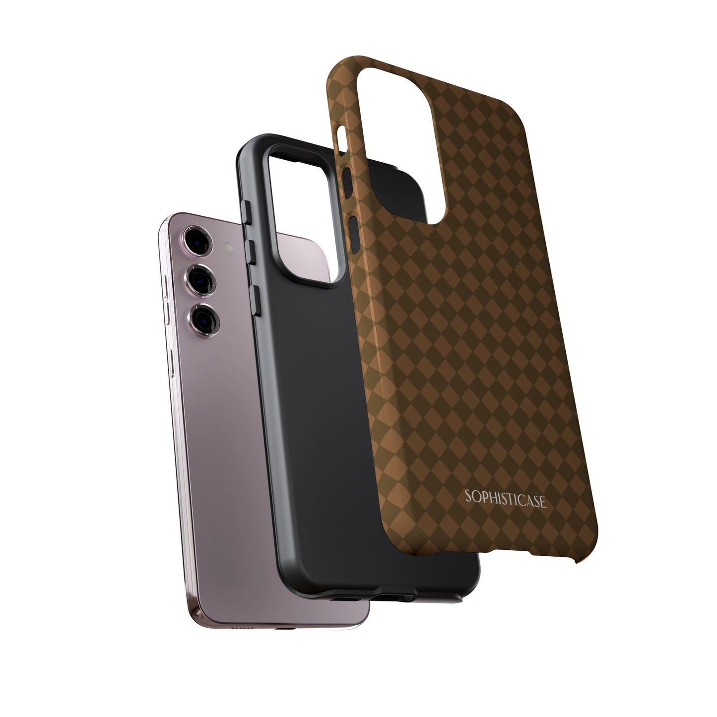 Diamond Diva in Deep Brown - Samsung Galaxy Case
