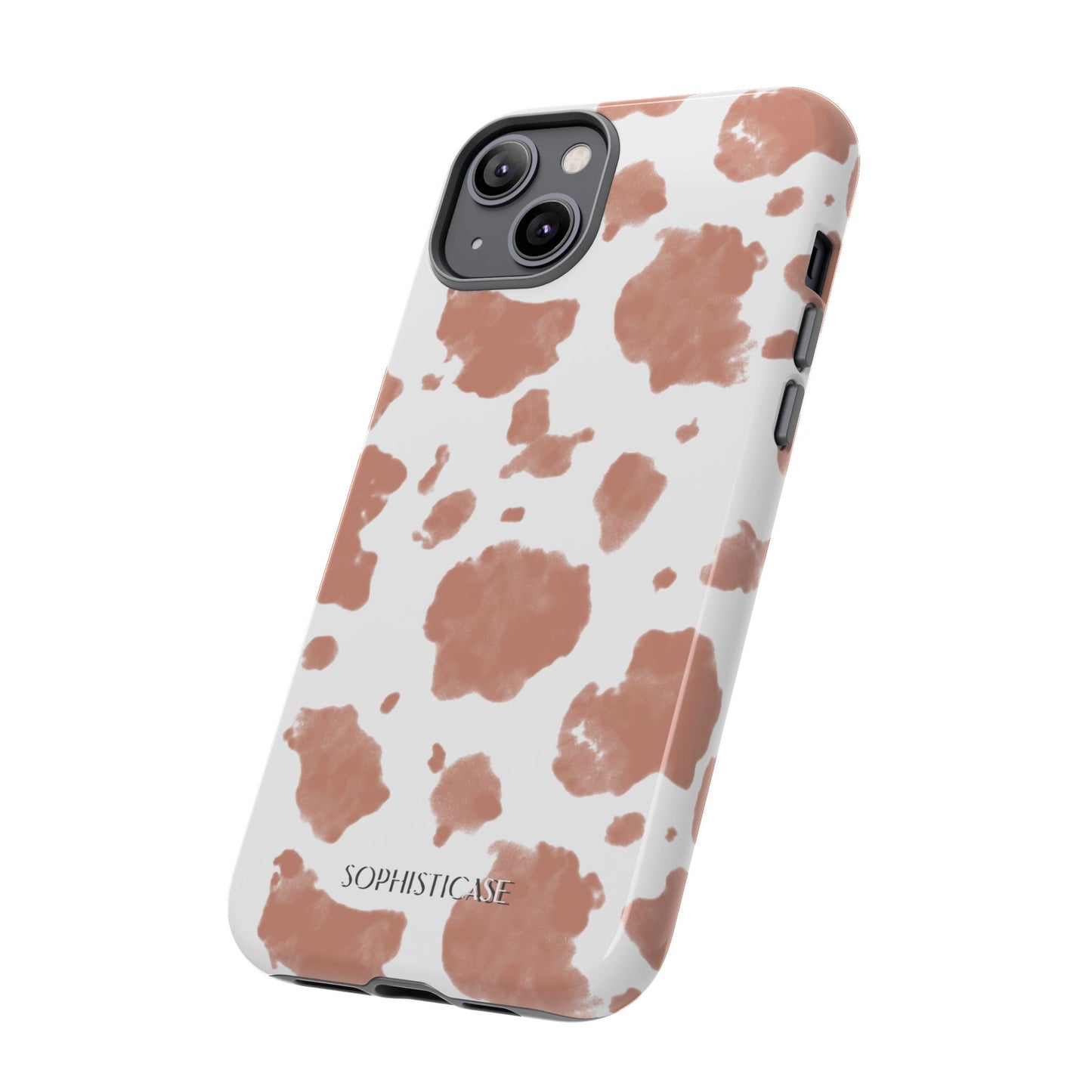 Holy Cow in Light Brown - iPhone Case