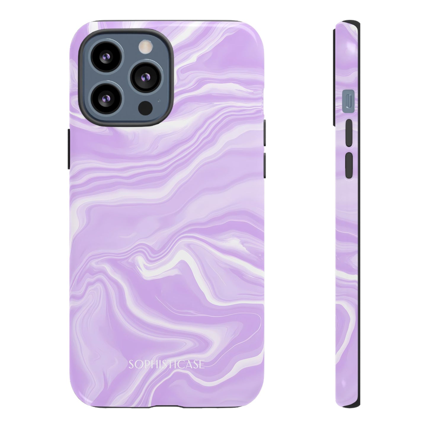 Liquid Dreams in Light Purple - iPhone Case