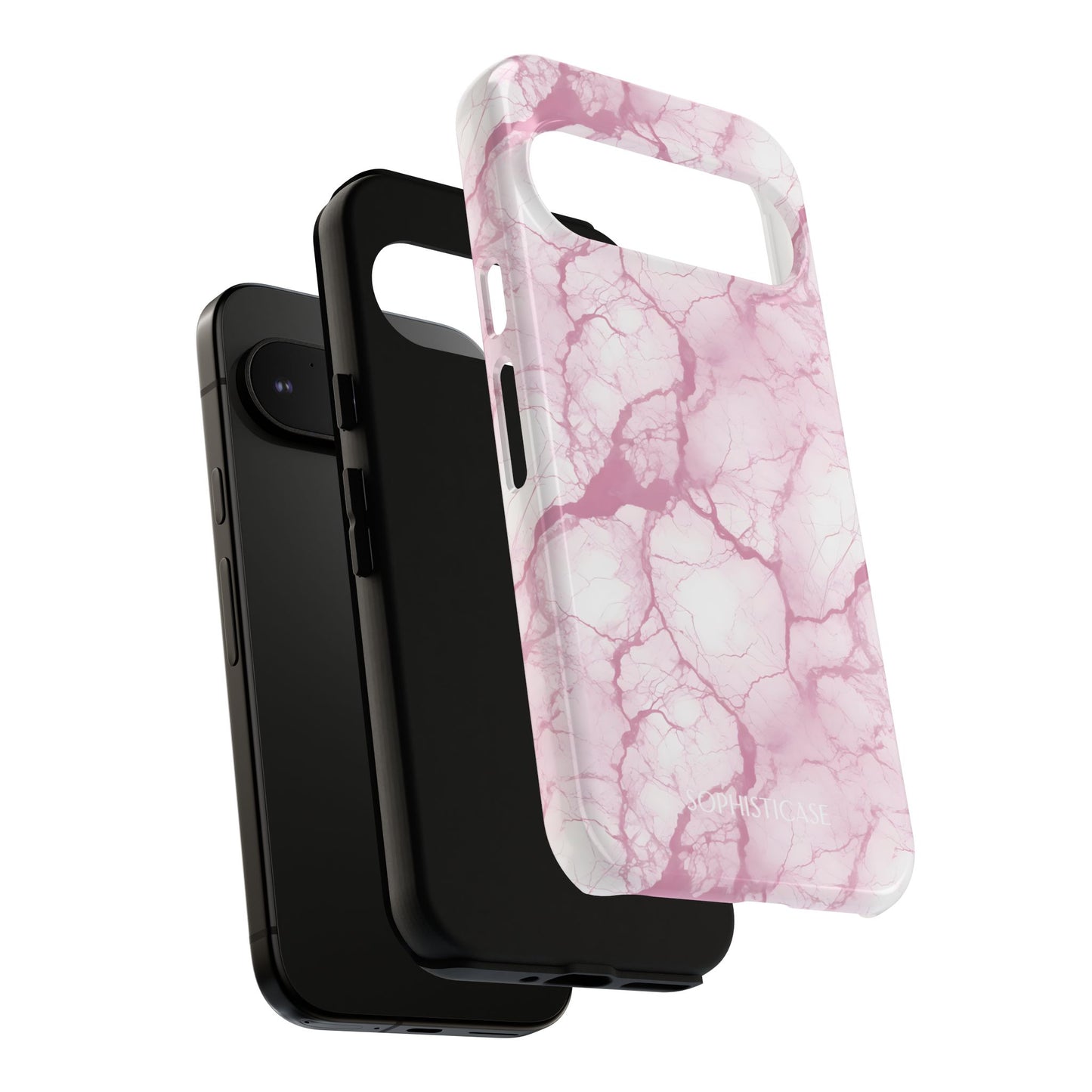 Marble Opulence in Pink - Tough Phone Case