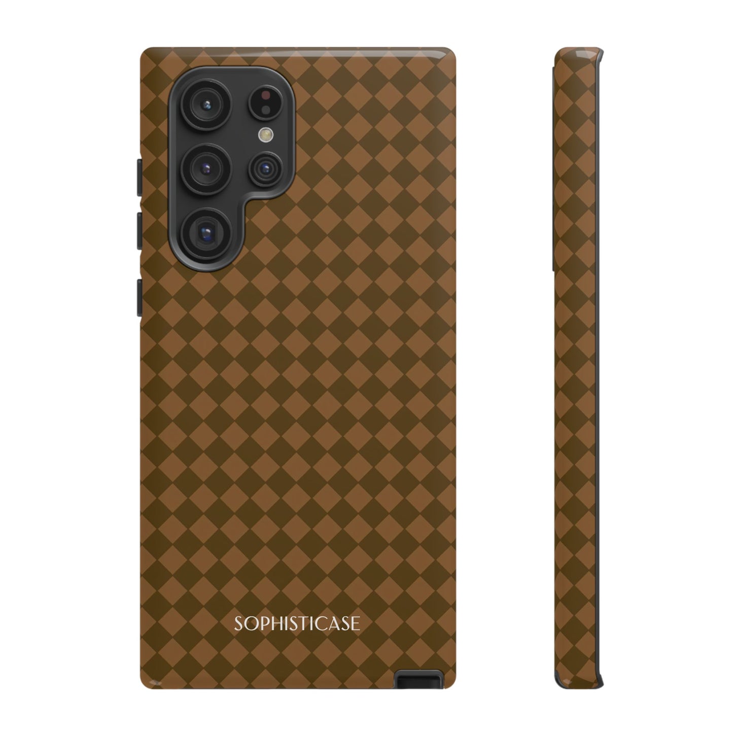 Diamond Diva in Deep Brown - Samsung Galaxy Case