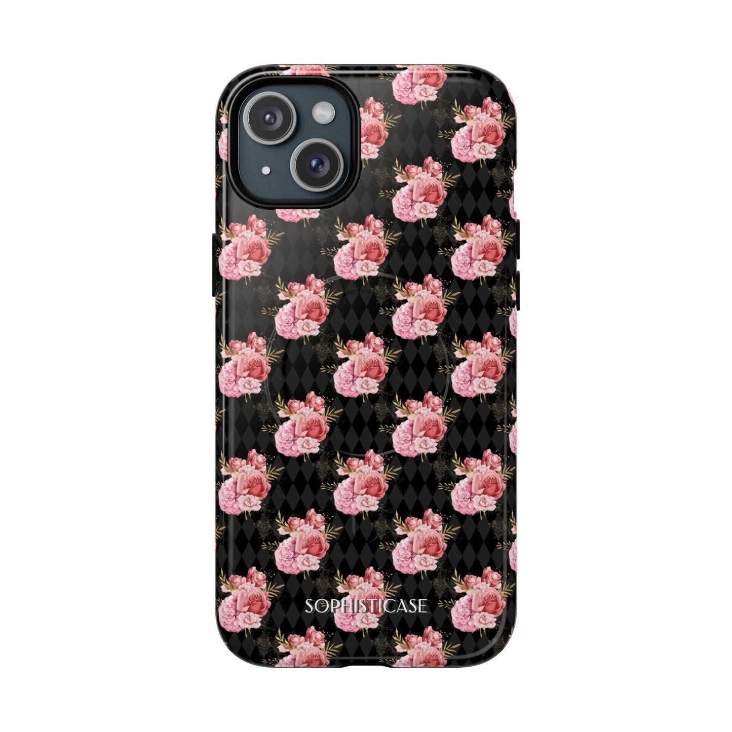 Rose Diamond Romance in Vivienne - Magsafe Phone Case