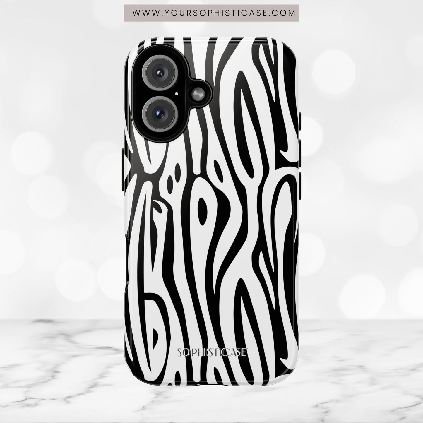 Dark Thoughts in Urban Eclipse - Tough Phone Case