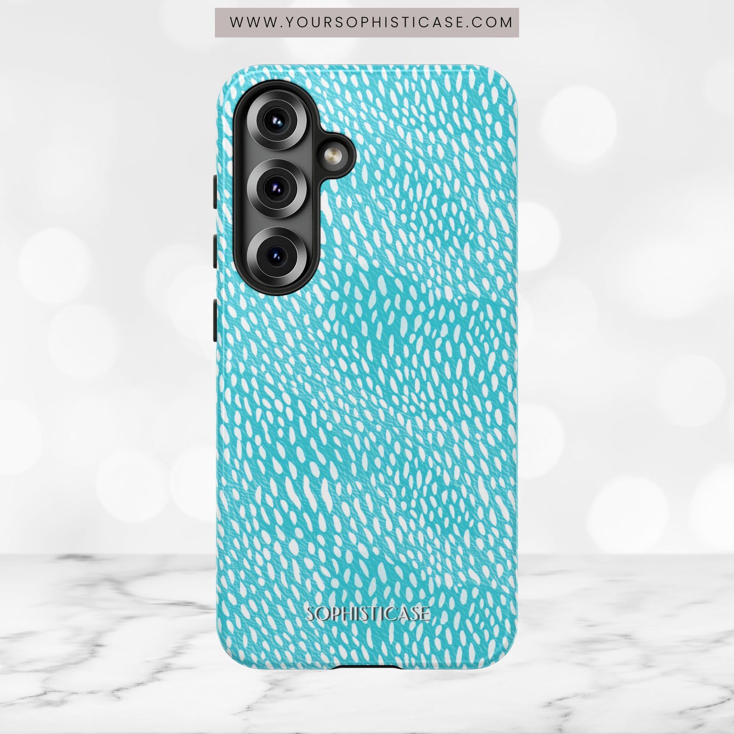 Oh Deer! in Aqua - Tough Phone Case