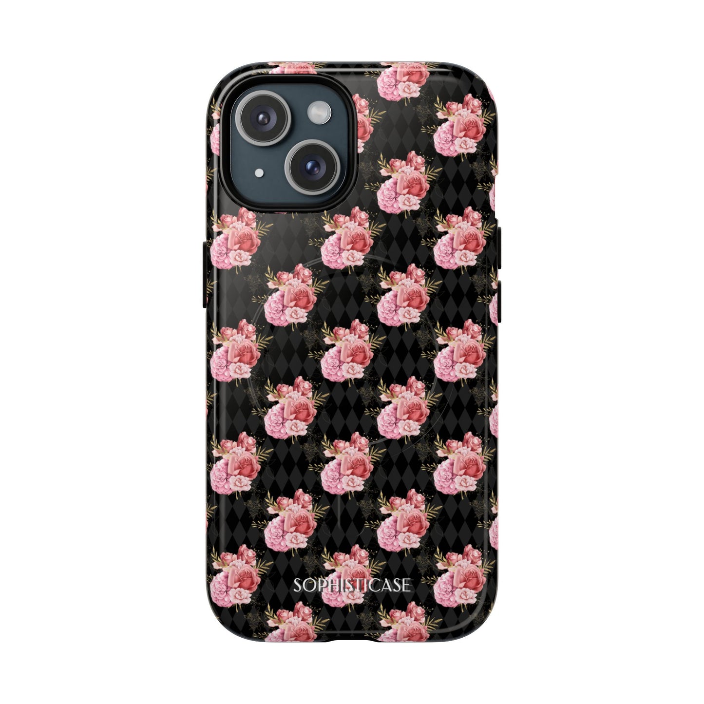 Rose Diamond Romance in Vivienne - Magsafe Phone Case