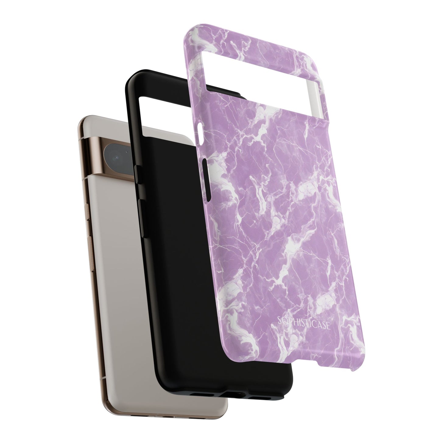 Marble Crush in Purple - Tough Phone Case