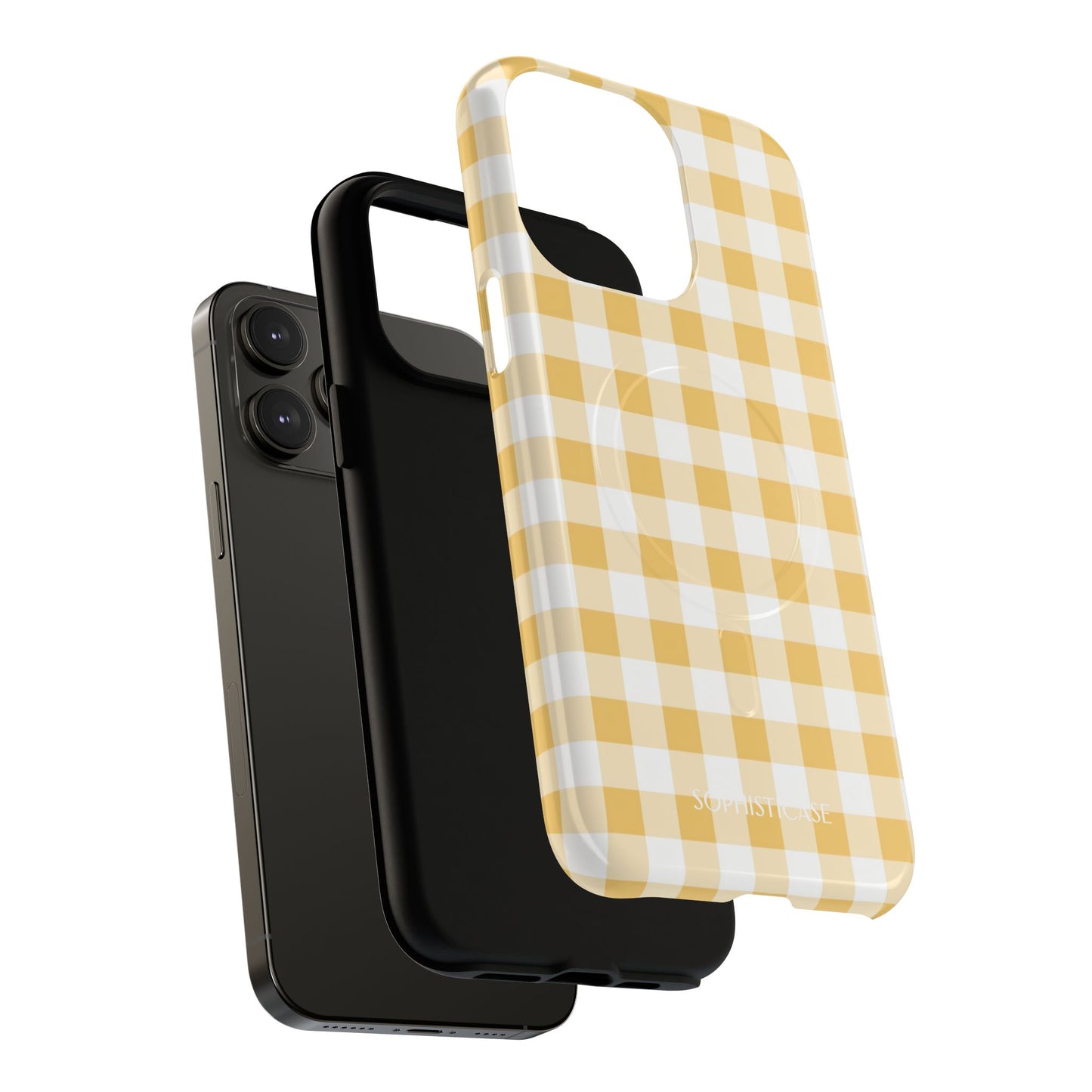 Gingham in Yellow - Magsafe Case