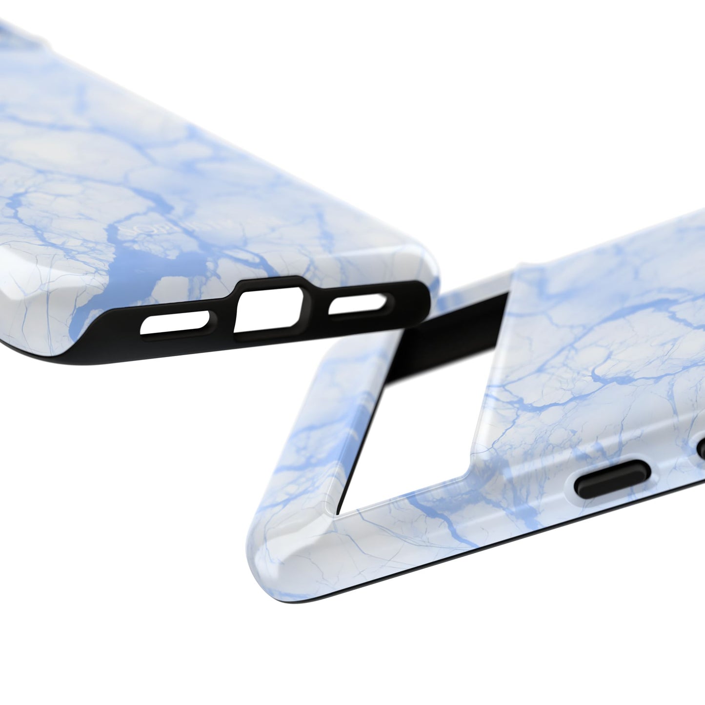 Marble Opulence in Blue - Tough Phone Case