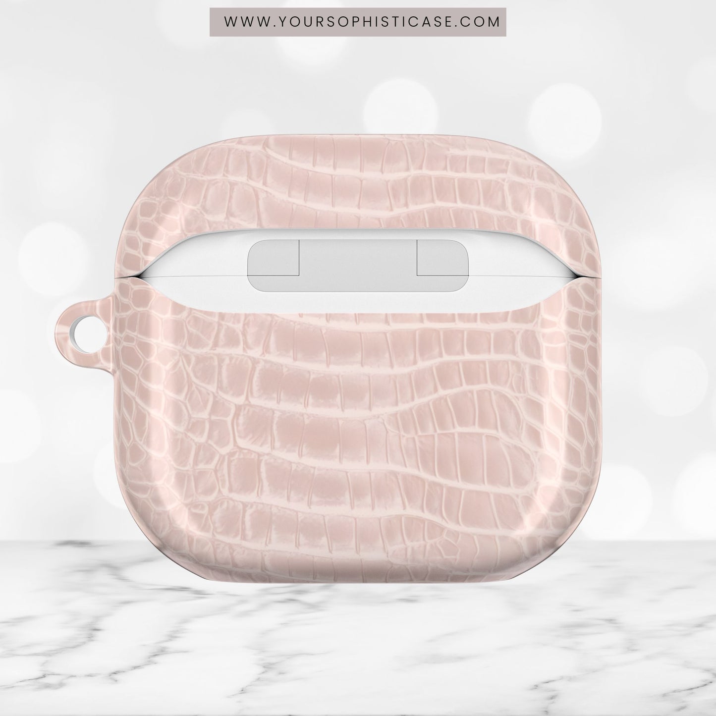 AirPod Cases - Luxe Leather in Neutral Beige