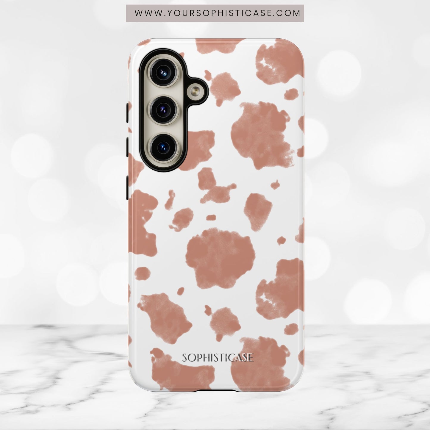 Holy Cow in Light Brown - Tough Phone Case