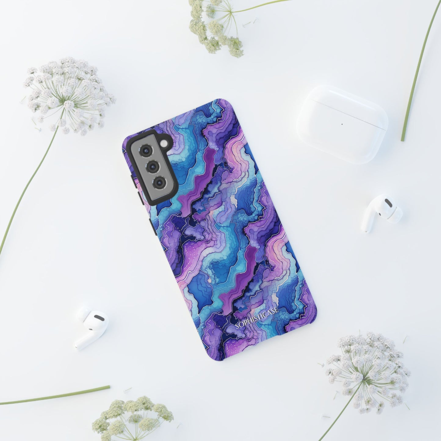 Nightstone in Indigo Tide - Tough Phone Case
