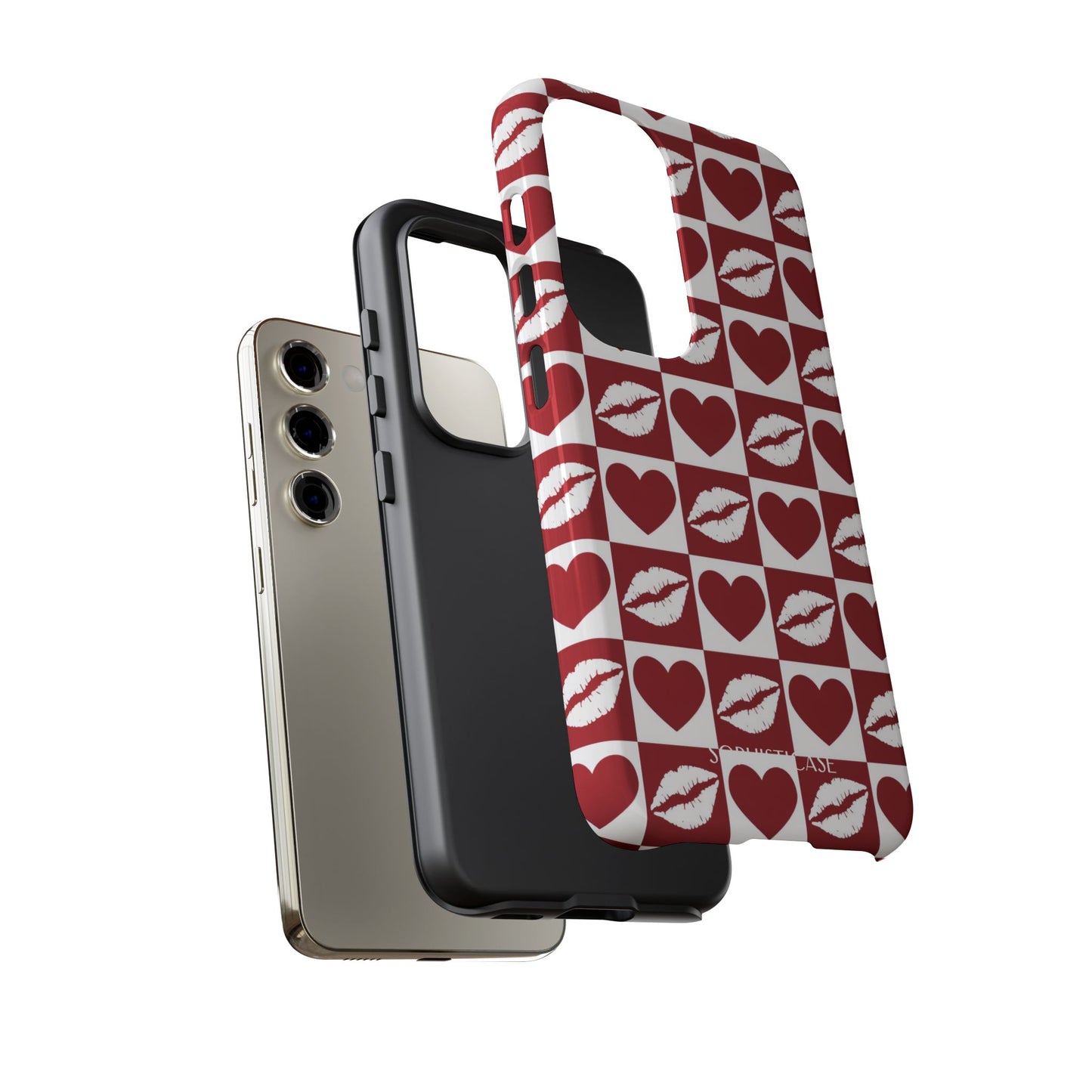 Belle Amie in Red - Samsung Galaxy Case