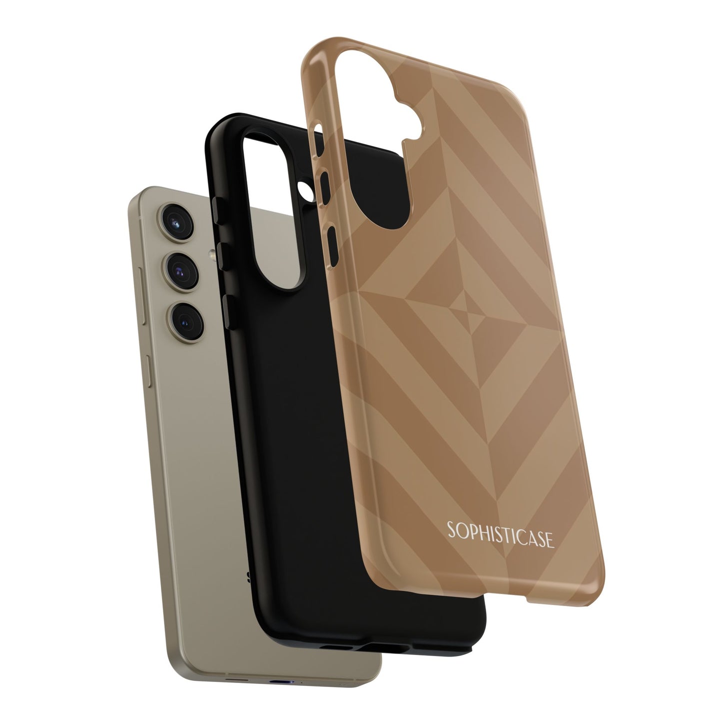 Zenergy in Brown - Drop Proof Phone Case for Samsung Galaxy - Sophisticase