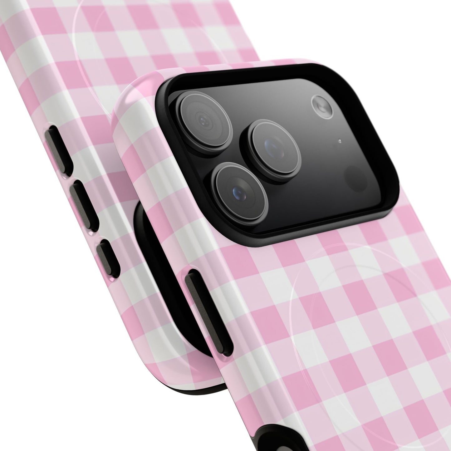 Gingham in Pink - Magsafe Case