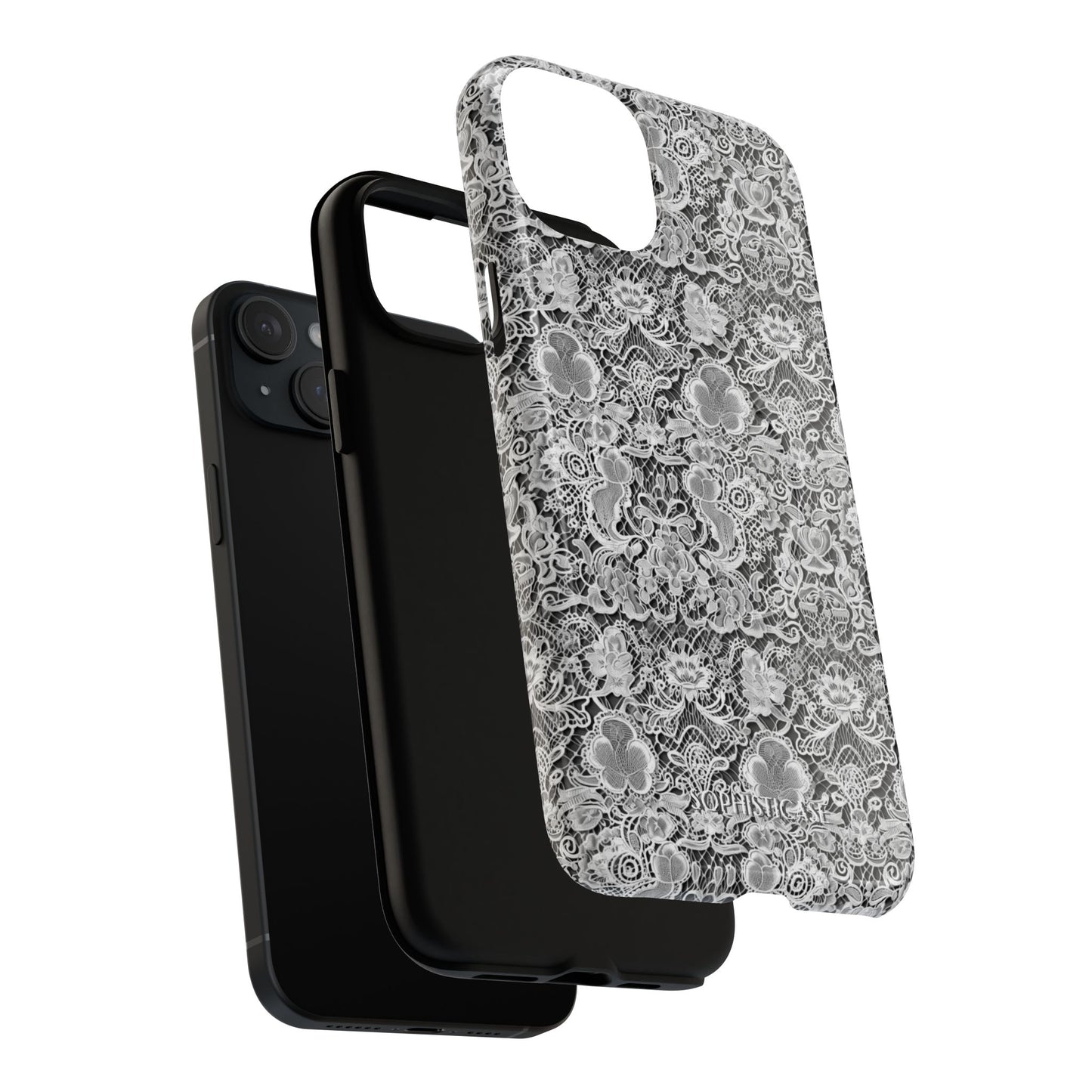 Luxe Lace in Black - Magsafe Case