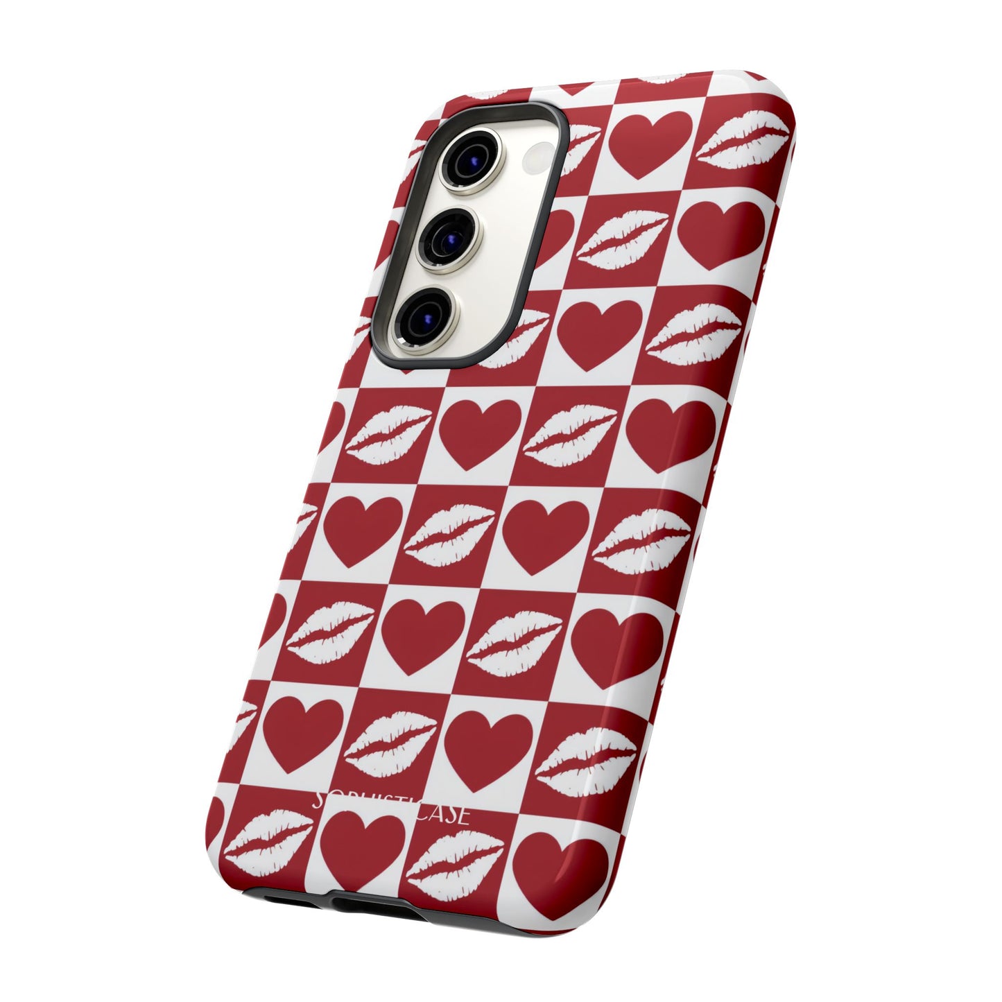 Belle Amie in Red - Samsung Galaxy Case
