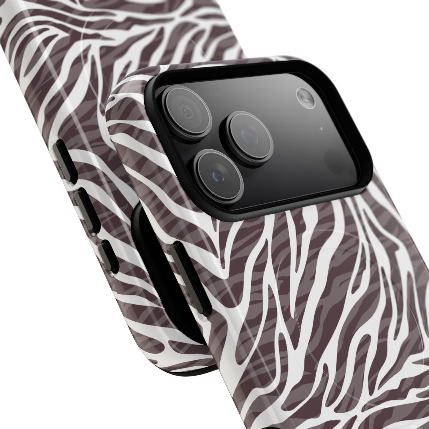 Urban Safari in Coffee - iPhone Magsafe Case